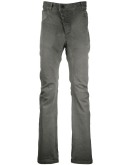 grey wash bootcut jeans