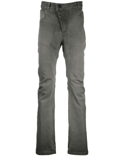 grey wash bootcut jeans