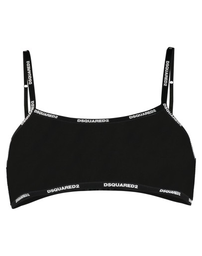 logo band bra