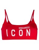 Icon print bra