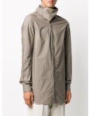 funnel-neck long sleeve shirt
