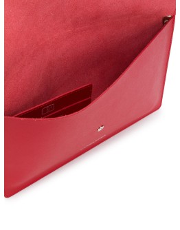 logo clutch bag