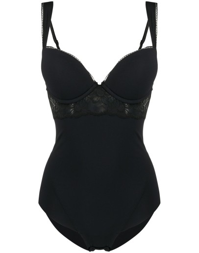 floral-lace cotton body