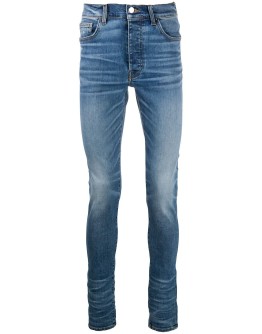 washed skinny jeans