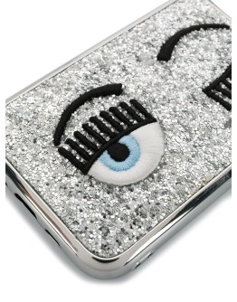 Flirting eye glittered iPhone 11 Pro case