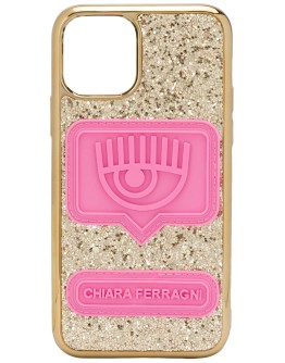 Eyelike glittered iPhone 11 Pro case
