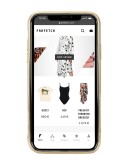 Eyelike glittered iPhone 11 case
