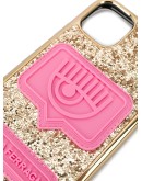 Eyelike glittered iPhone 11 case