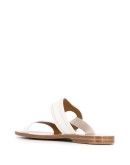 leather strap flip flops 