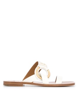 leather strap flip flops 