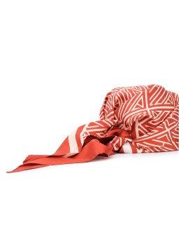 rear tie silk flat cap