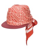 rear tie silk flat cap