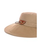 leather patch sun hat