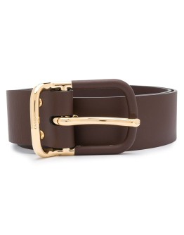   calf leather buckle belt  