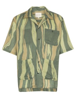 Aloha striped short sleeve shirt