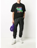 side stripe detail trousers