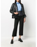 buttoned waist belt