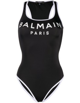 logo one-piece swimsuit