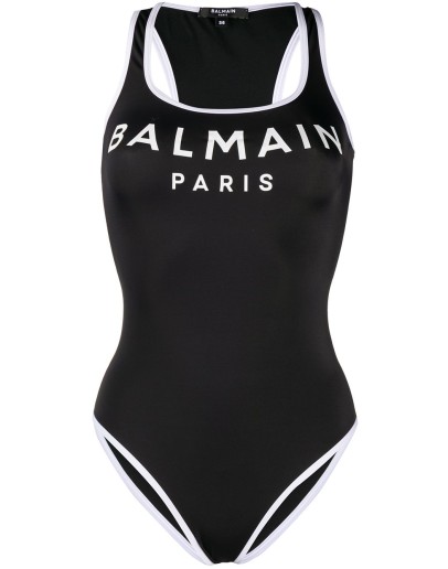 logo one-piece swimsuit
