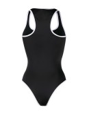 logo one-piece swimsuit