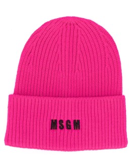 embroidered mini logo beanie