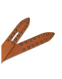 stud-embellished knot belt
