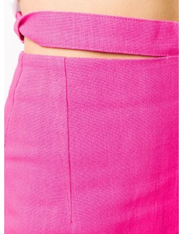 La jupe Valerie cutout belt skirt