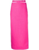 La jupe Valerie cutout belt skirt