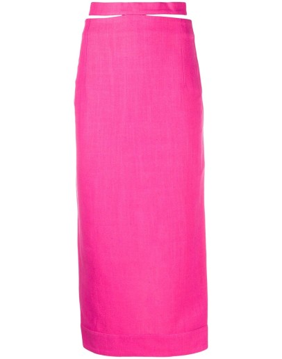 La jupe Valerie cutout belt skirt