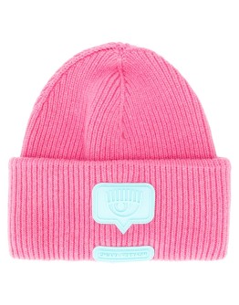 Eyelike merino/cashmere beanie