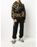 logo print track pants 