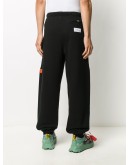 logo print track pants 