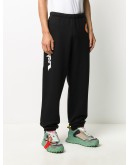 logo print track pants 