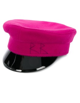 stitched initials military cap