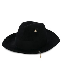 embellished fedora hat 