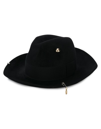 embellished fedora hat 