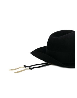 embellished fedora hat 