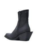 logo patch ankle boots