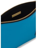 logo patch zip pouch