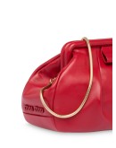 nappa leather clutch