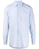 snake-monogram shirt