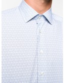 snake-monogram shirt