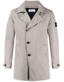 washed double breasted coat