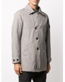washed double breasted coat