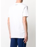 logo-tape cotton T-shirt