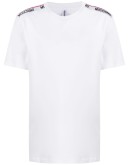 logo-tape cotton T-shirt