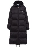 recycled nylon parka coat