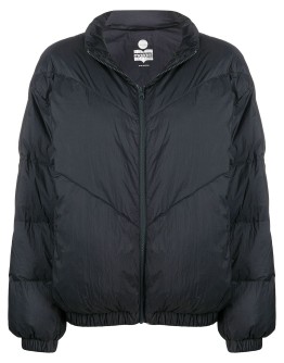 zip-up puffer jacket
