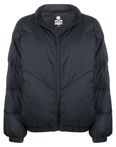 zip-up puffer jacket