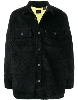 corduroy two-pocket overshirt 